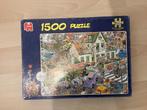 Puzzels jan van haasteren  1500, Ophalen of Verzenden, 500 t/m 1500 stukjes, Zo goed als nieuw
