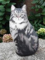 Deurstopper / decoratie Maine Coon kat Adeline Halvorson, Ophalen of Verzenden, Buiten