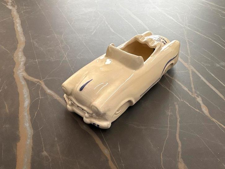 Vintage Keramische Auto asbak, Antiek en Kunst, Kunst | Designobjecten, Ophalen of Verzenden