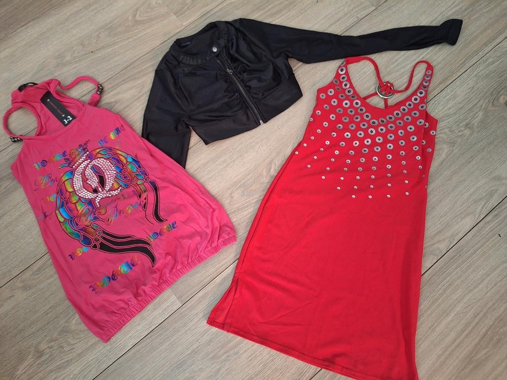 Setje kleding mt. XS (als) nieuw, Ophalen of Verzenden, Zo goed als nieuw