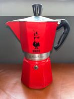 Bialetti Moka Express - Rood, Ophalen of Verzenden, Gebruikt, Espresso apparaat, Gemalen koffie