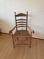 Vintage houten stoel. Knopstoel boerenstoel, Ophalen, Gebruikt, Overige kleuren, Eén
