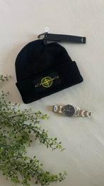 Stone Island Muts Zwart - Nieuw met labels, Kleding | Dames, Mutsen, Sjaals en Handschoenen, Ophalen of Verzenden, Nieuw, Maat 38/40 (M)