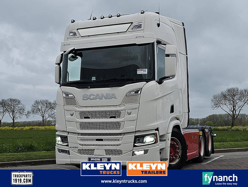 SCANIA R450 6x2 nb retarder, Auto's, Vrachtwagens, Bedrijf, Te koop, ABS, Airconditioning, Apple Carplay, Bluetooth, Centrale vergrendeling