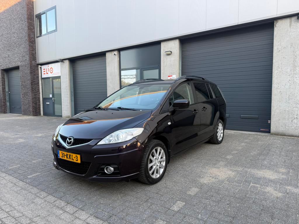 Mazda 5 Katona 2.0 | 7Persoons| Clima | Trekhaak | Airco, Auto's, 145 pk, Stof, Zwart, 4 cilinders