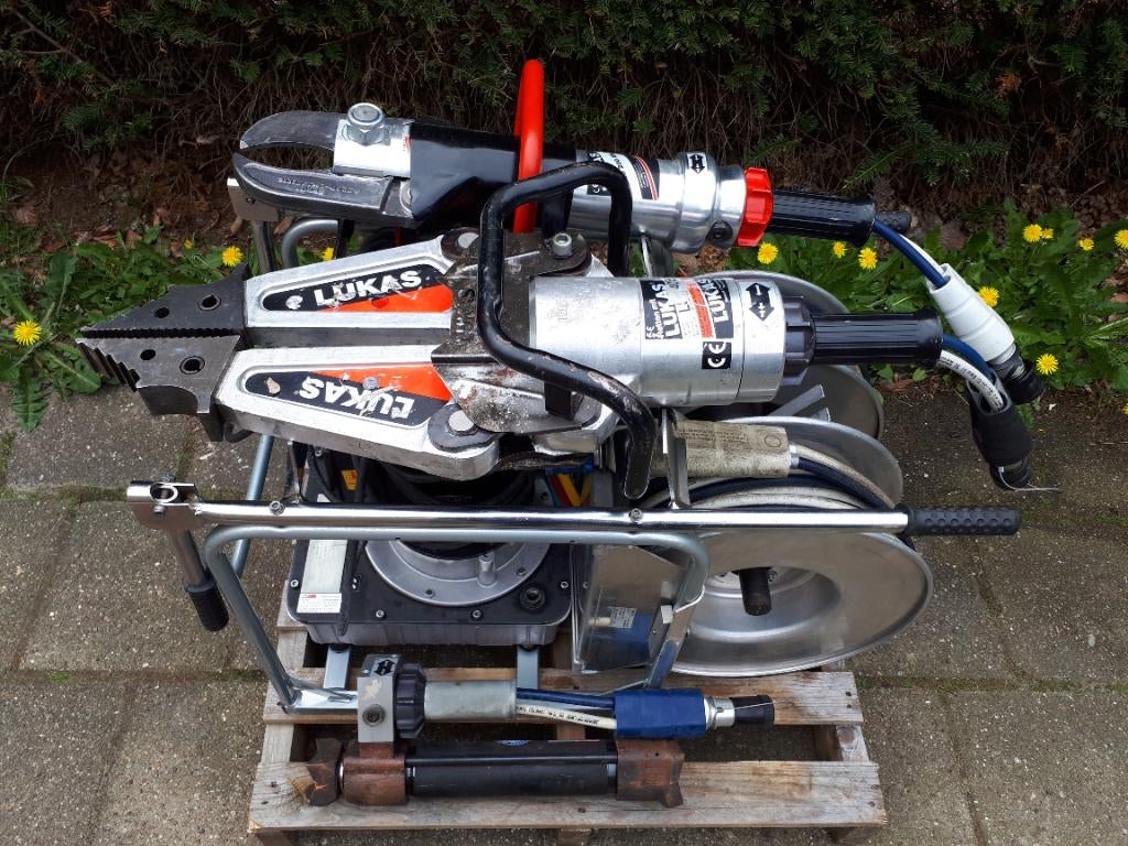 Holmatro Lukas brandweer reddingset, Ophalen of Verzenden, Gebruikt