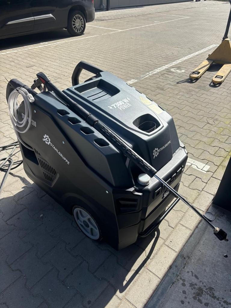 Stahlgruppe 7300W heetwater hogedrukreiniger industriële, Ophalen of Verzenden, Benzine