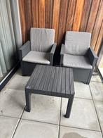 Allibert tuinset, Kunststof, Gebruikt, Stoel, Tuinset