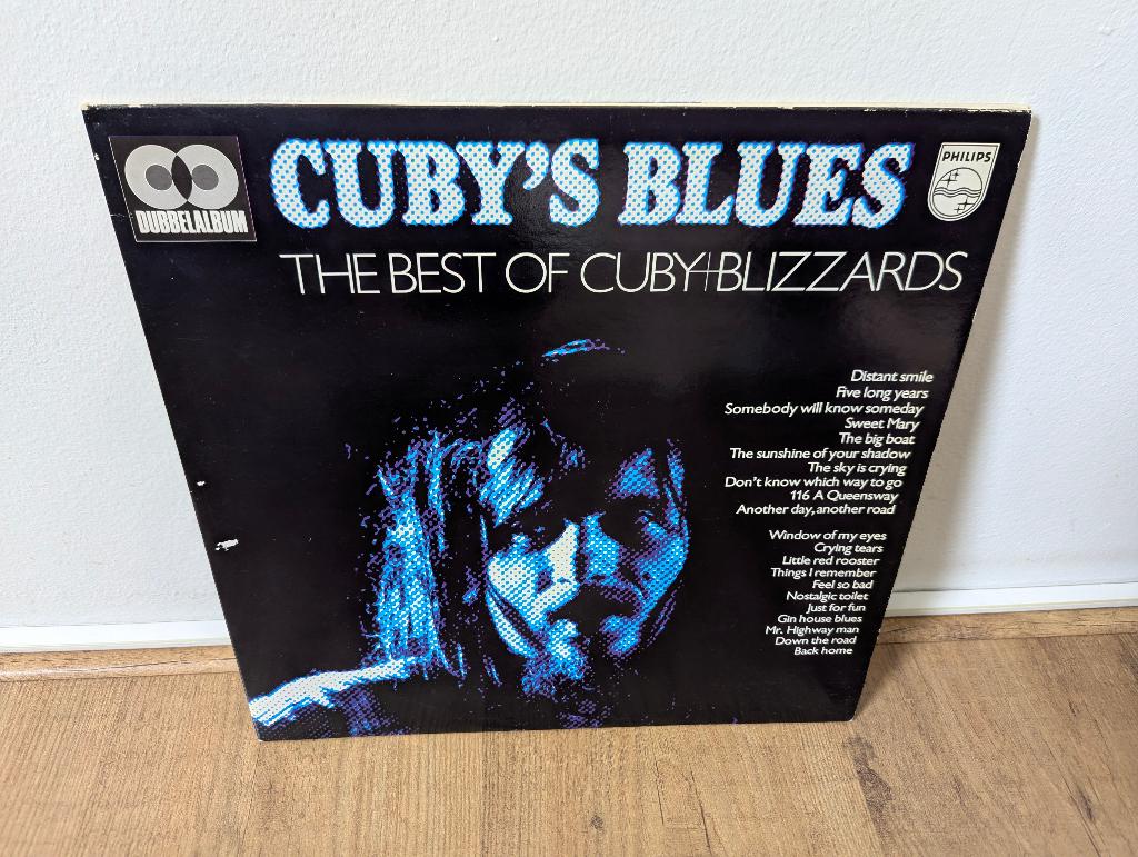 Cuby + Blizzards – Cuby's Blues vinyl dubbel LP, 1960 tot 1980, Gebruikt, Ophalen of Verzenden, 12 inch