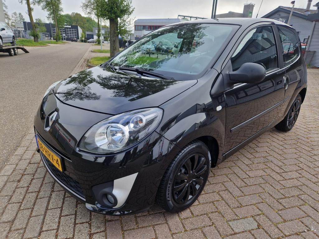 Renault Twingo 1.1 2009 Zwart, Auto's, Voorwielaandrijving, 31 €/maand, 4 cilinders, Zwart