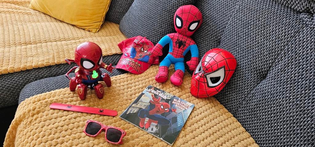 Spiderman Speelgoed Set: Robot, Knuffel, Masker & Meer!, Ophalen of Verzenden