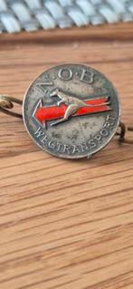 Broches N O B Wegtranssport  jaren 60, Ophalen of Verzenden, Gebruikt, Overige onderwerpen