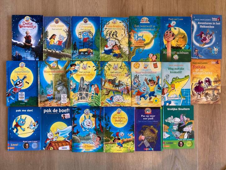 collectie Paul van Loon boeken (Dolfje Weerwolfje), Ophalen, Gelezen, Fictie algemeen