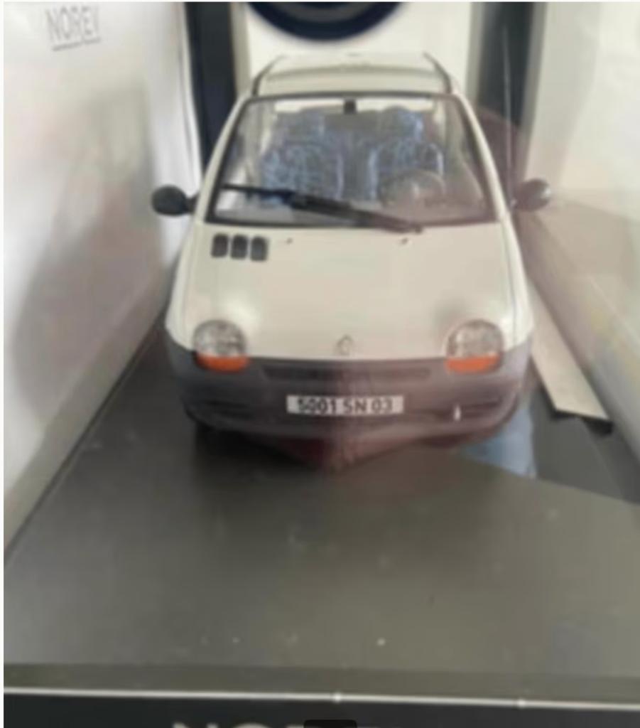 RENAULT TWINGO 1995 Wit LIMED. schaal 1/18 NOREV ref 185289, Verzenden, Nieuw, Auto, Norev