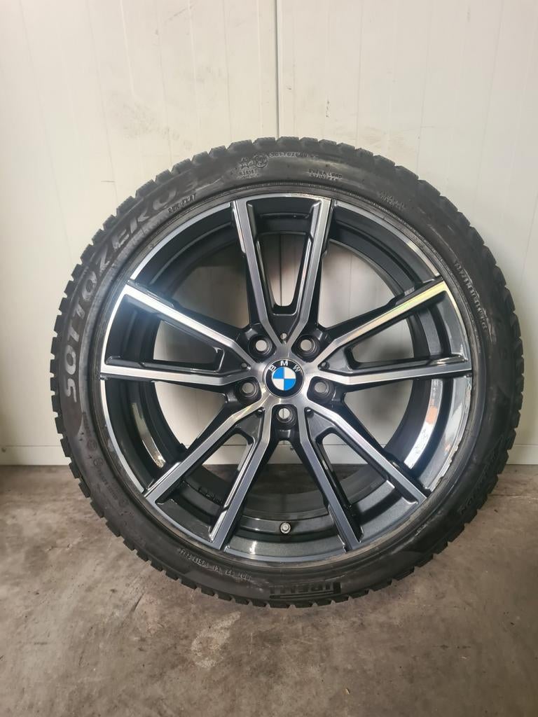 18' BMW 3 4 Serie Styling 780 met winterbanden Origineel, 18 inch, Banden en Velgen, Personenwagen, 225 mm