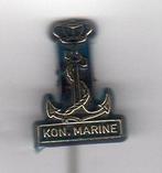 Speldje KONINKLIJKE MARINE ANKER BLAUW (A4), Verzenden, Gebruikt, Overige onderwerpen