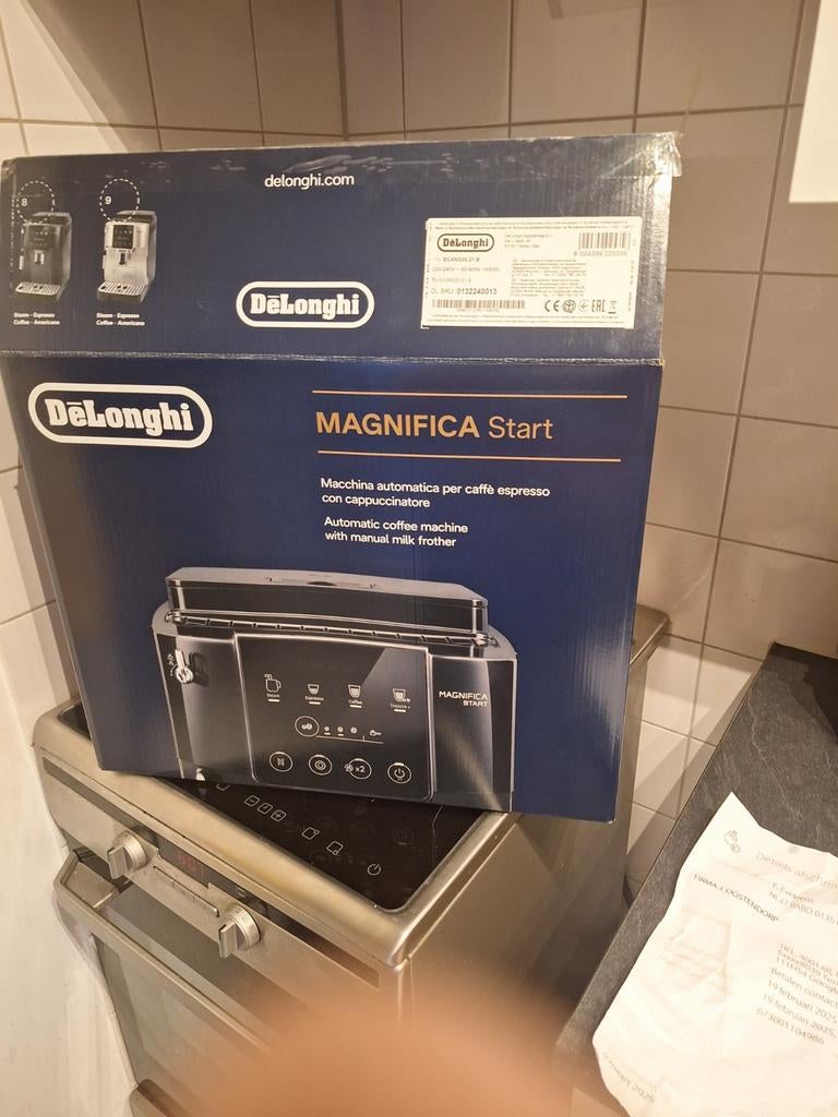 DeLonghi Magnifica Start koffiemachine, Witgoed en Apparatuur, Koffiezetapparaten, Ophalen