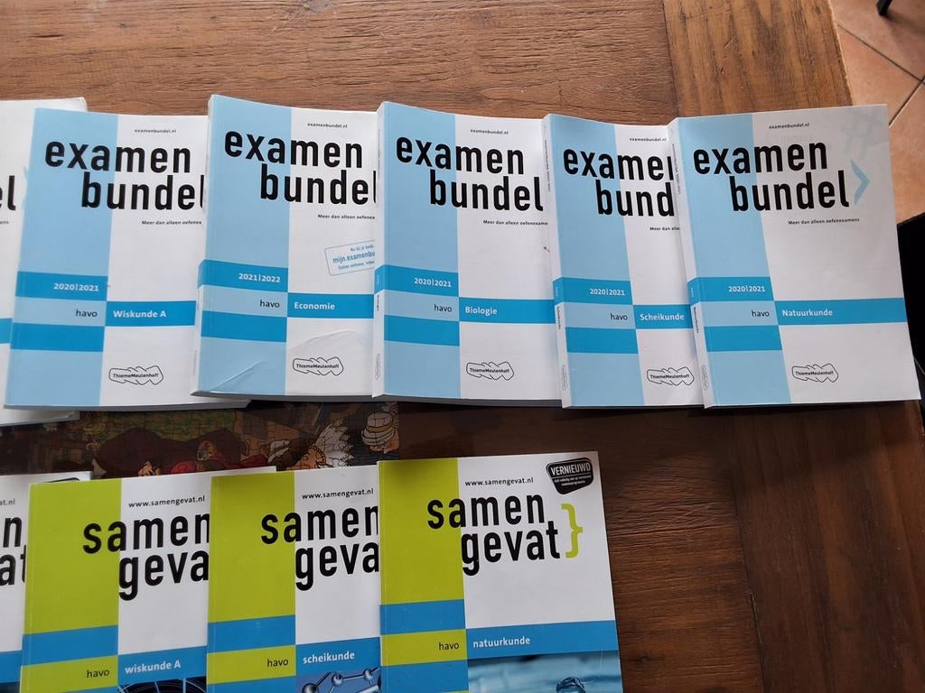 Examenbundel en Examen samengevat, Boeken, Schoolboeken, Ophalen of Verzenden, Zo goed als nieuw, HAVO