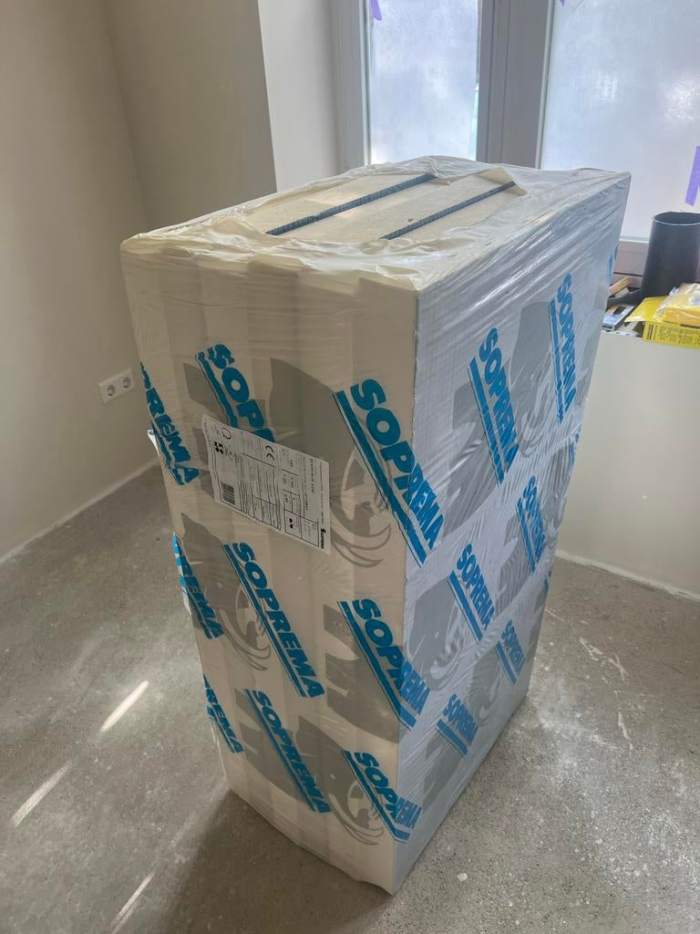 Isolatie Efyos blue A140 Hardschuim PIR Platen, Doe-het-zelf en Verbouw, Isolatie en Afdichting, Ophalen, 12 cm of meer, Nieuw