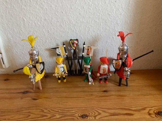 Playmobil vintage toernooi ridders 3265 jaren 80 oud, Kinderen en Baby's, Speelgoed | Playmobil, Ophalen of Verzenden, Gebruikt