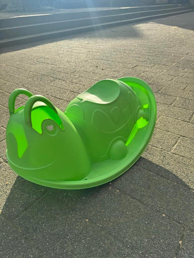 Groene Schildpad Wipstoel voor Kinderen, Ophalen of Verzenden, Gebruikt