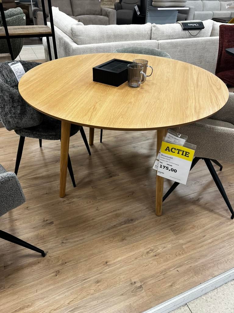 Eettafel Ulfborg, Ophalen, Overige materialen, Rond, Nieuw