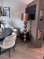 Bronzen bollamp Eric Kuster stijl, Ophalen of Verzenden, Gebruikt, Metaal, 150 tot 200 cm