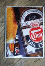 Thor bier reclamebord, Ophalen of Verzenden, Zo goed als nieuw, Reclamebord, Plaat of Schild, Overige merken