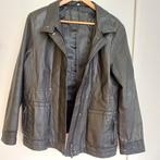 Zwarte leren jas van C&A Yessica, maat 40/42, Maat 38/40 (M), Zwart, Ophalen of Verzenden, Gedragen