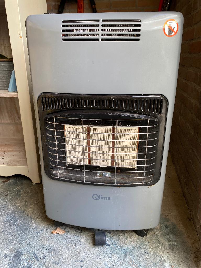 Mobiele gaskachel, Huis en Inrichting, Kachels, Ophalen, Gebruikt, Gas, Vrijstaand