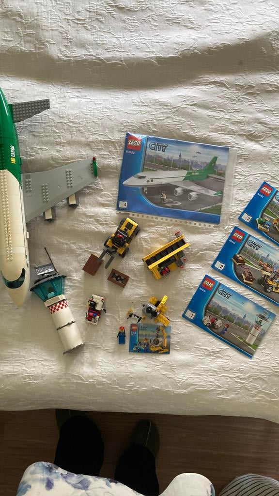 Vrachtvliegtuig te koop, Kinderen en Baby's, Speelgoed | Duplo en Lego, Ophalen of Verzenden, Zo goed als nieuw