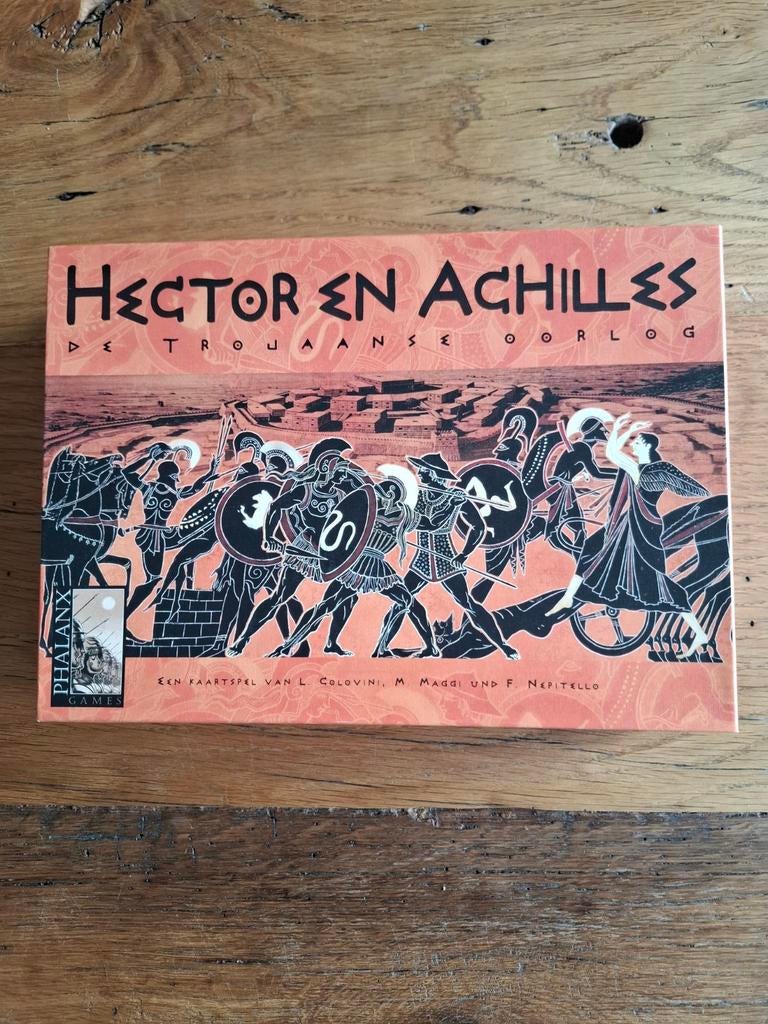 Hector en Achilles bordspel (PHALANX), Hobby en Vrije tijd, Gezelschapsspellen | Bordspellen, Een of twee spelers, Ophalen, Zo goed als nieuw