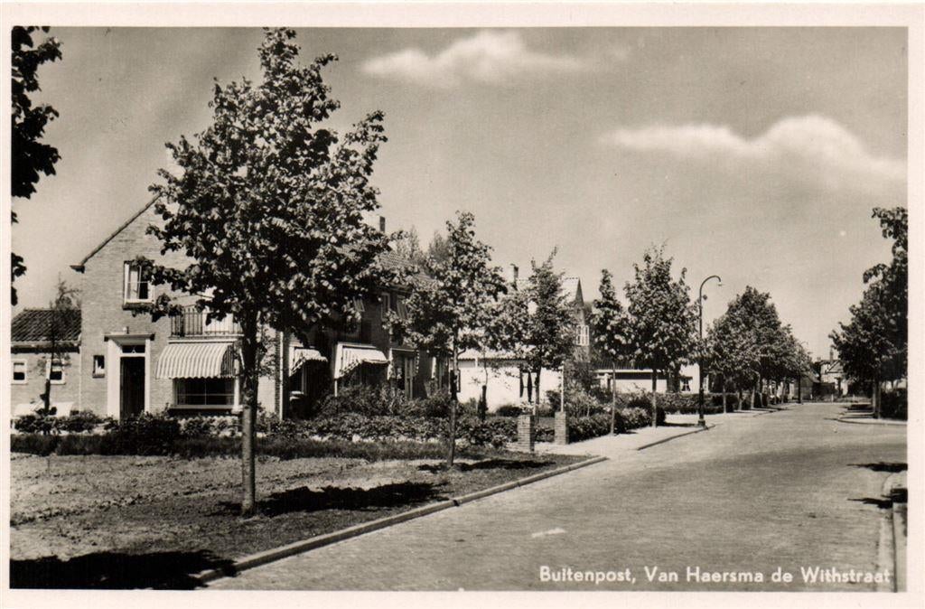 Buitenpost, Van Haersma de Withstraat - ongelopen, Verzenden, Voor 1920, Ongelopen, Noord-Brabant