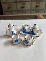 Prachtig Delfts Blauw Miniatuur Poppenservies, Ophalen of Verzenden