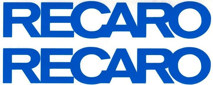 Recaro sticker set #4, Auto diversen, Autostickers, Ophalen of Verzenden