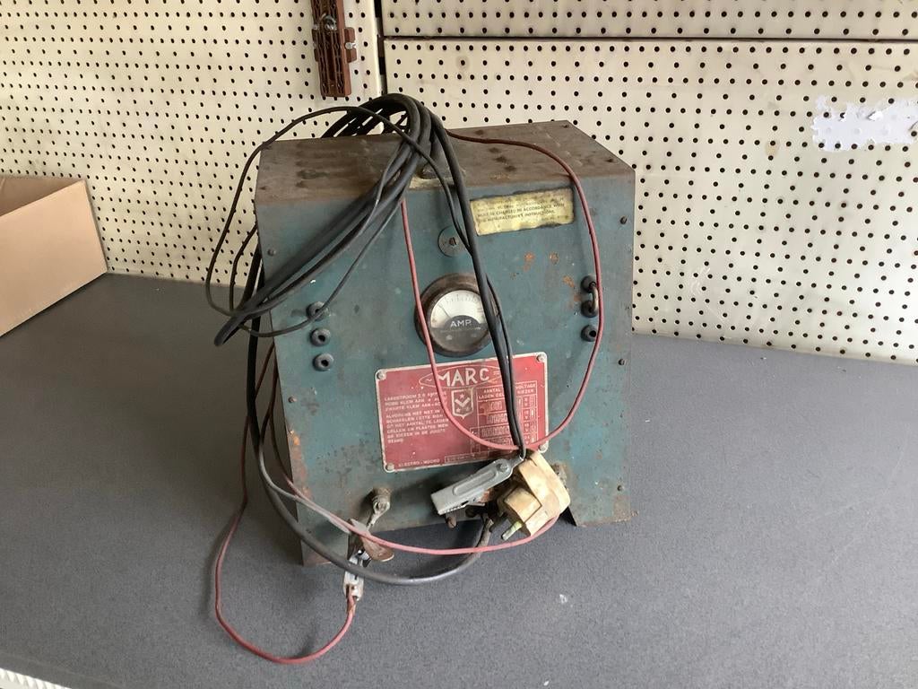 MARC Acculader 6/12/18/24V - vintage., Verzenden, Gebruikt, Universele onderdelen