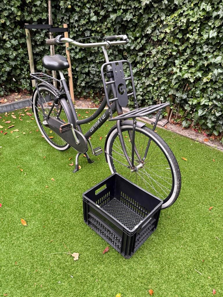 Cortina U4 Transportfiets Dames - Mat grijs, Terugtraprem, Versnellingen, Ophalen, Overige merken