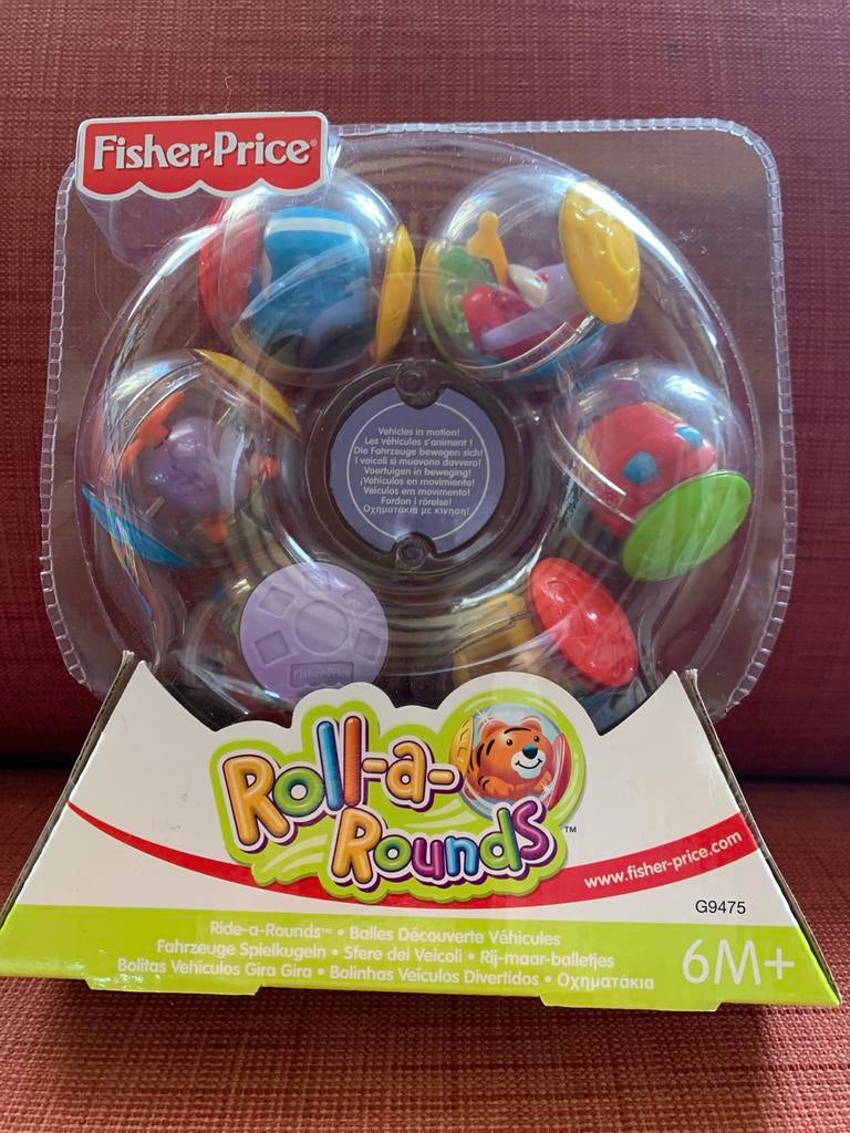 Fisher-Price Roll-a-Rounds: Voertuigen in beweging!, Kinderen en Baby's, Ophalen of Verzenden, Nieuw, Speelset