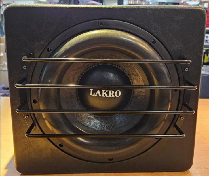 lakro active subwoofer 12inch 1800watt 350watt rms, Auto diversen, Autospeakers, Nieuw, Ophalen of Verzenden