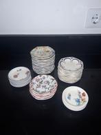 Sc Maestricht petit four bordjes mille fleur&ander decor, Verzenden