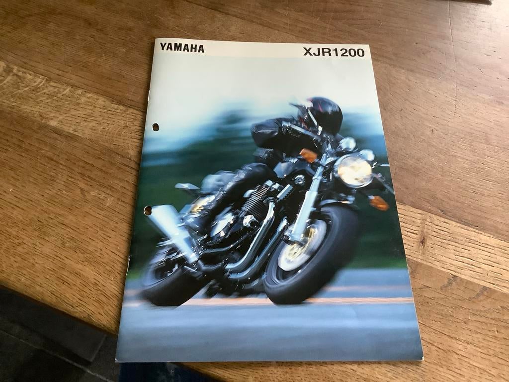 Yamaha XJR1200 Brochure - Zeldzaam!    (Nr. 26), Motoren, Verzenden, Yamaha