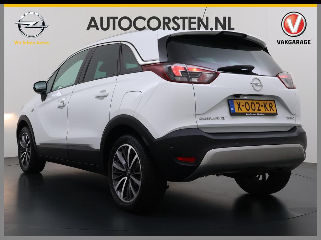 Opel Crossland X 1.2T 111pk AUTOMAAT Pano-Dak HUD 360Camer, Auto's, Opel, 840 kg, Gebruikt, 1178 kg, Leder en Stof
