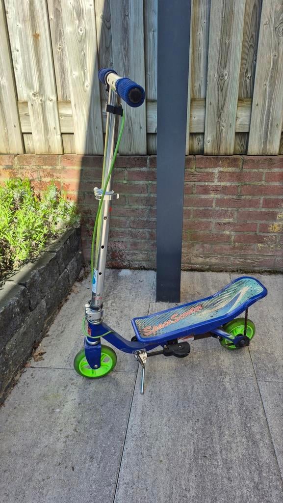 Space Scooter Junior - Blauw met gebruikerssporen, Fietsen en Brommers, Ophalen, Gebruikt, Gewone step, Space Scooter