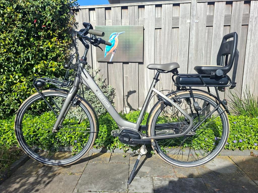 Cortina E-common Family fiets, Ophalen, Gebruikt, Cortina, 50 km per accu of meer