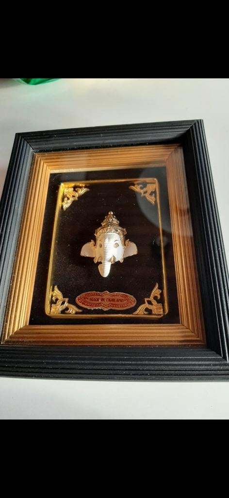 Olifanten schilderijtje, Ophalen of Verzenden