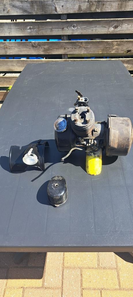 Solex motor 49cc ongerestaureerd - Bouwjaar 1957, Fietsen en Brommers, Brommers | Solex, Gebruikt, Ophalen