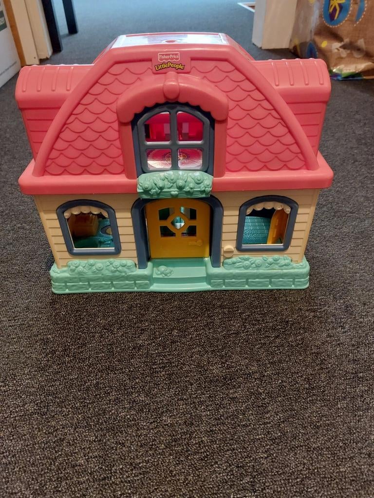 Little people huis en auto, Kinderen en Baby's, Speelgoed | Poppenhuizen, Ophalen of Verzenden, Gebruikt, Poppenhuis