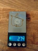 Gouden dasspeld 14 krt stropdasspeld, Ophalen of Verzenden