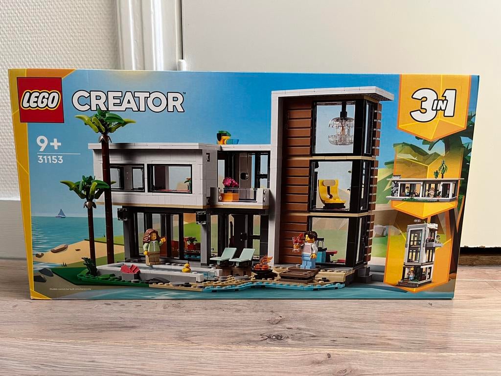 Lego creator 3in1 31153 modern huis nieuw sealed, Kinderen en Baby's, Speelgoed | Duplo en Lego, Ophalen of Verzenden, Nieuw, Complete set