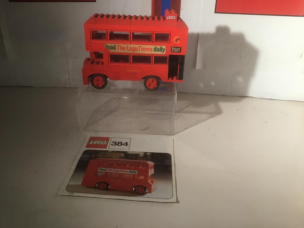Lego London double Decker bus ( 1973), Ophalen of Verzenden, Gebruikt, Complete set